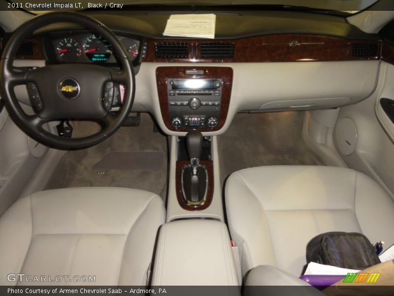 Black / Gray 2011 Chevrolet Impala LT