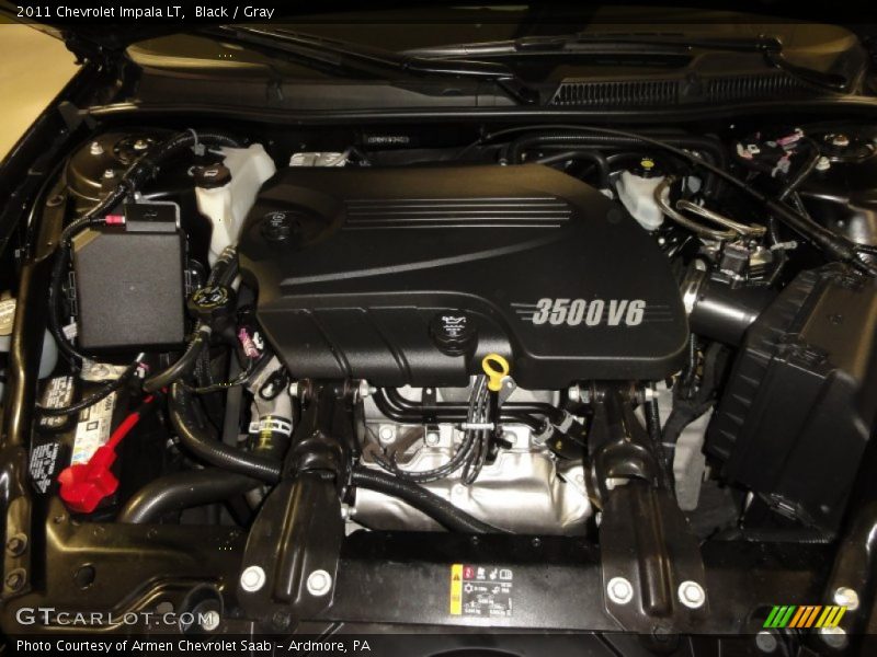Black / Gray 2011 Chevrolet Impala LT