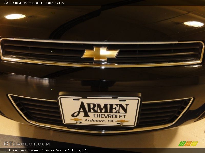 Black / Gray 2011 Chevrolet Impala LT