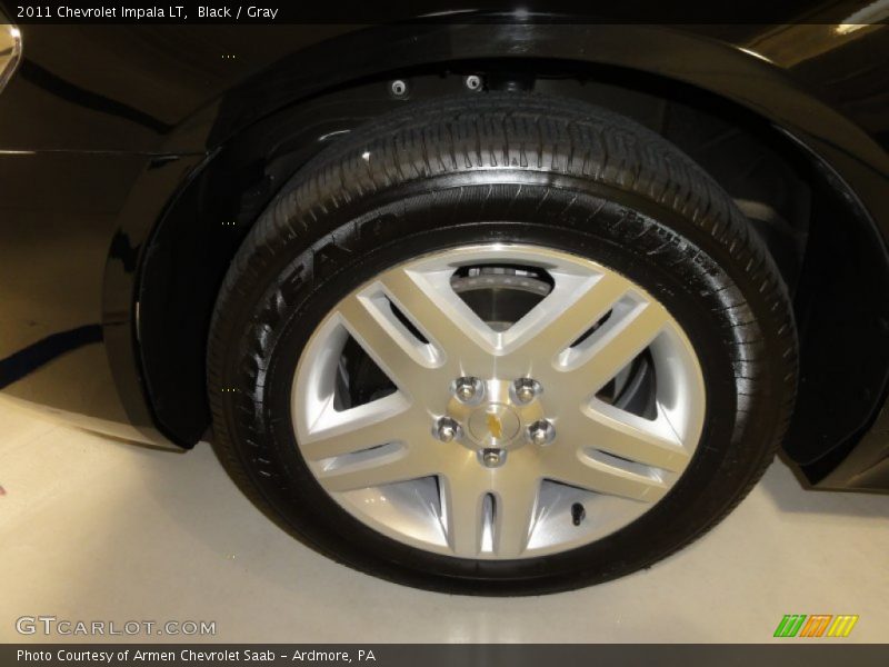 Black / Gray 2011 Chevrolet Impala LT