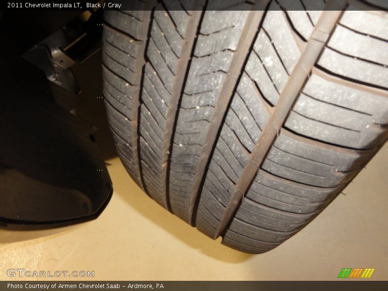 Black / Gray 2011 Chevrolet Impala LT