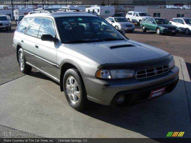 Quicksilver / Gray 1999 Subaru Legacy Outback Wagon