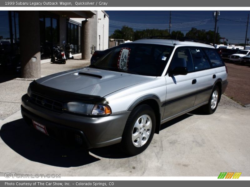 Quicksilver / Gray 1999 Subaru Legacy Outback Wagon