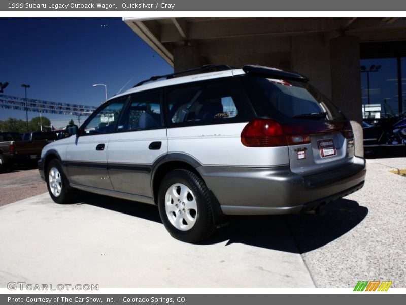 Quicksilver / Gray 1999 Subaru Legacy Outback Wagon