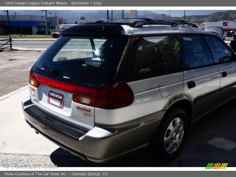 Quicksilver / Gray 1999 Subaru Legacy Outback Wagon