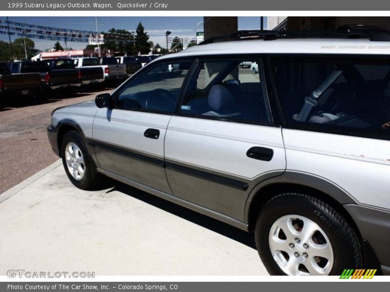 Quicksilver / Gray 1999 Subaru Legacy Outback Wagon