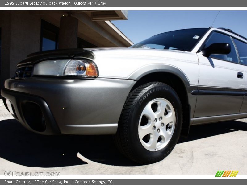Quicksilver / Gray 1999 Subaru Legacy Outback Wagon