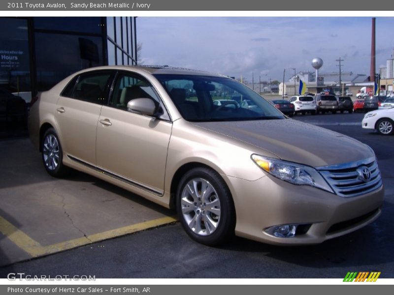Sandy Beach Metallic / Ivory 2011 Toyota Avalon