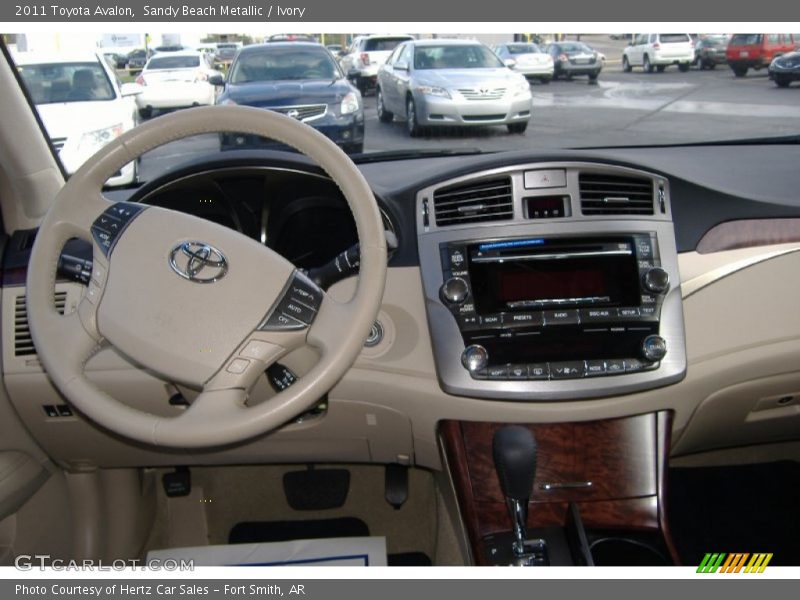 Sandy Beach Metallic / Ivory 2011 Toyota Avalon