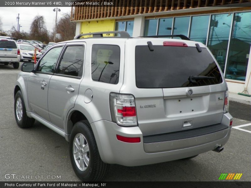 Ingot Silver Metallic / Black 2010 Mercury Mariner V6 4WD