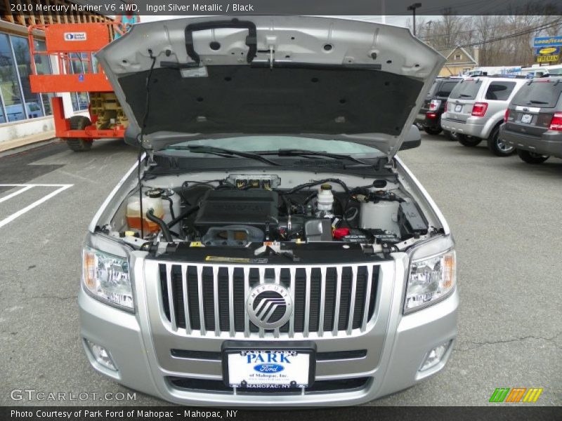 Ingot Silver Metallic / Black 2010 Mercury Mariner V6 4WD