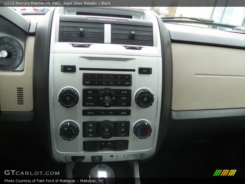 Ingot Silver Metallic / Black 2010 Mercury Mariner V6 4WD