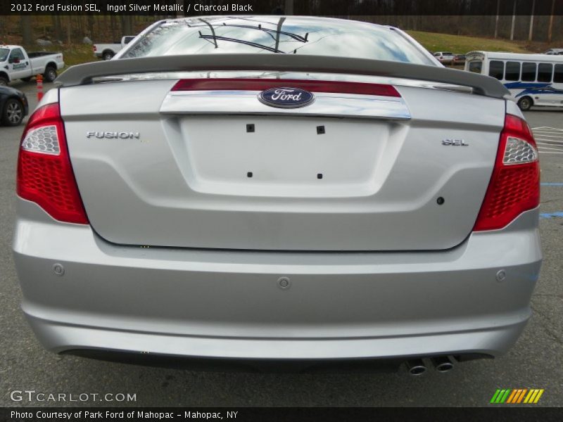 Ingot Silver Metallic / Charcoal Black 2012 Ford Fusion SEL