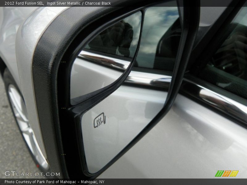 Ingot Silver Metallic / Charcoal Black 2012 Ford Fusion SEL