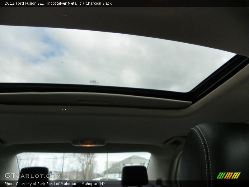 Ingot Silver Metallic / Charcoal Black 2012 Ford Fusion SEL