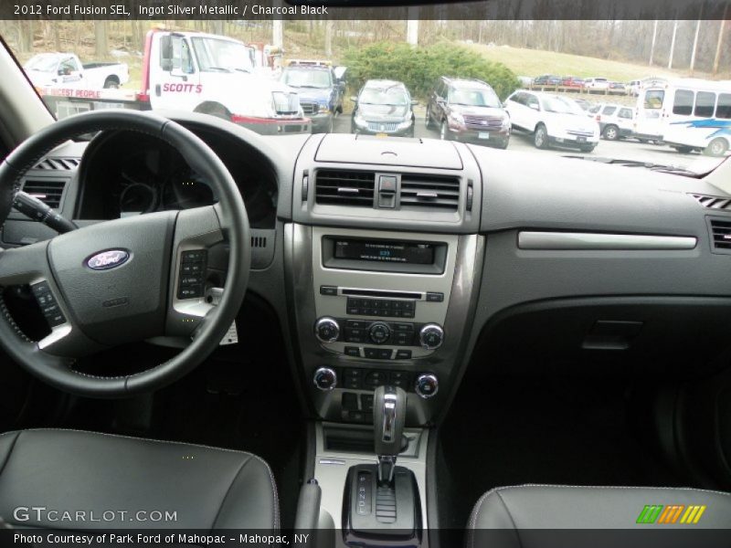 Ingot Silver Metallic / Charcoal Black 2012 Ford Fusion SEL