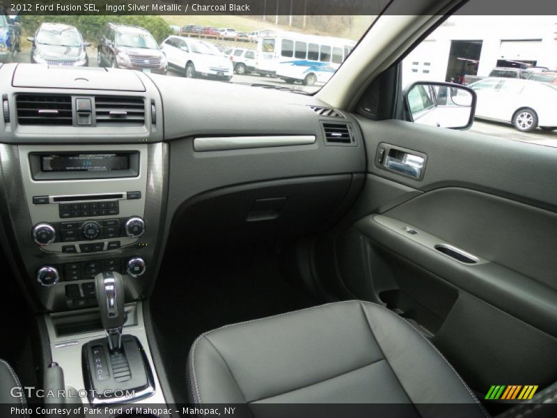 Ingot Silver Metallic / Charcoal Black 2012 Ford Fusion SEL