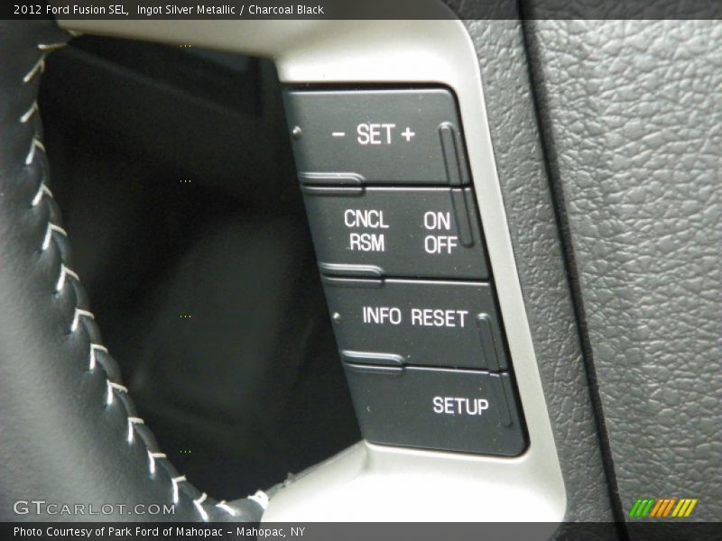 Controls of 2012 Fusion SEL