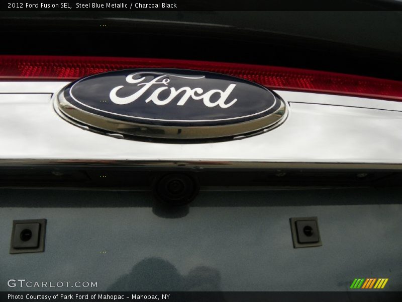 Steel Blue Metallic / Charcoal Black 2012 Ford Fusion SEL