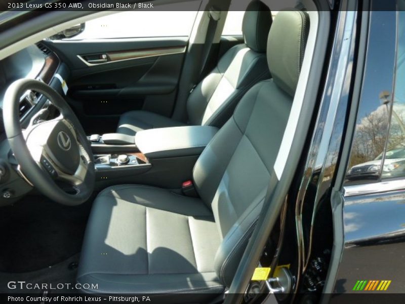 Obsidian Black / Black 2013 Lexus GS 350 AWD