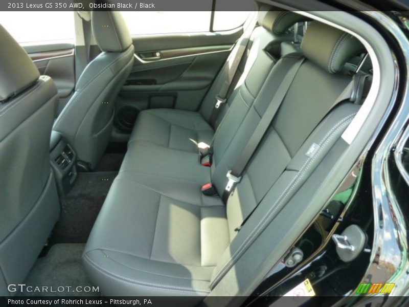 Obsidian Black / Black 2013 Lexus GS 350 AWD