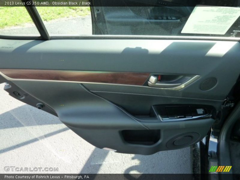Obsidian Black / Black 2013 Lexus GS 350 AWD