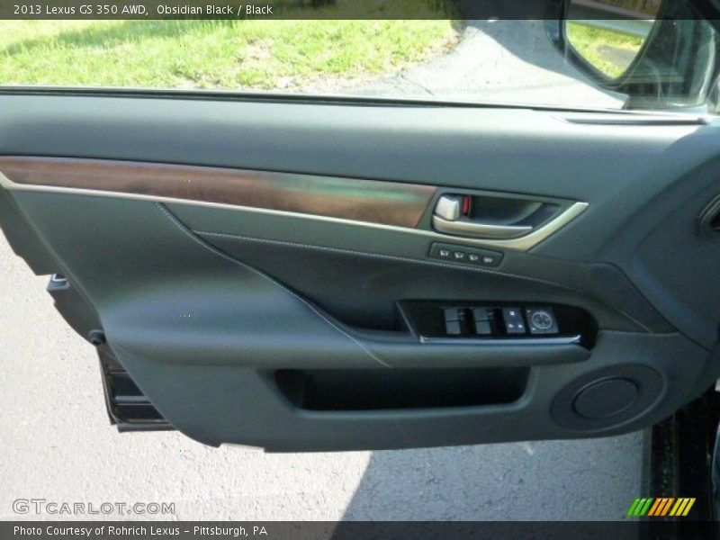 Obsidian Black / Black 2013 Lexus GS 350 AWD