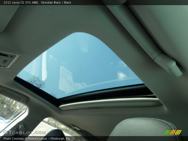 Obsidian Black / Black 2013 Lexus GS 350 AWD