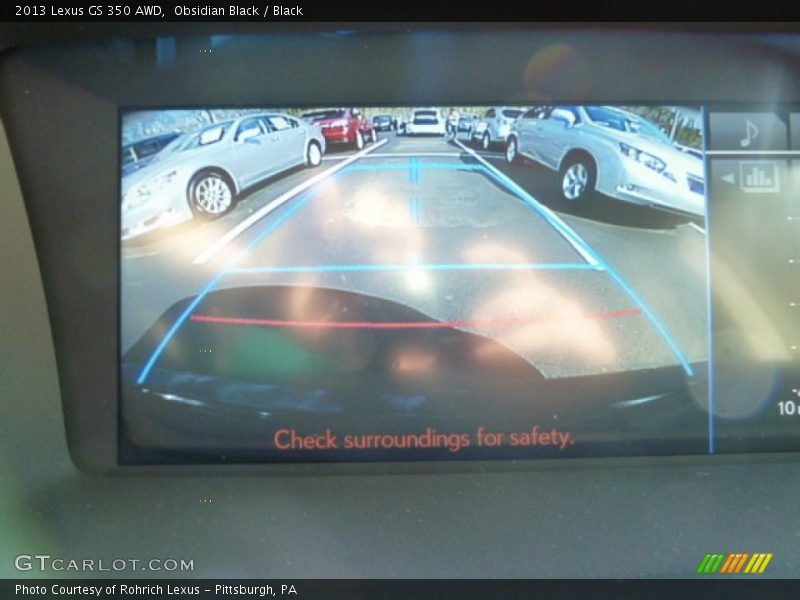 Obsidian Black / Black 2013 Lexus GS 350 AWD