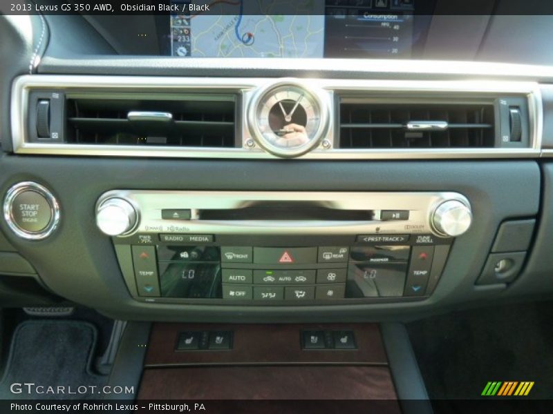 Obsidian Black / Black 2013 Lexus GS 350 AWD