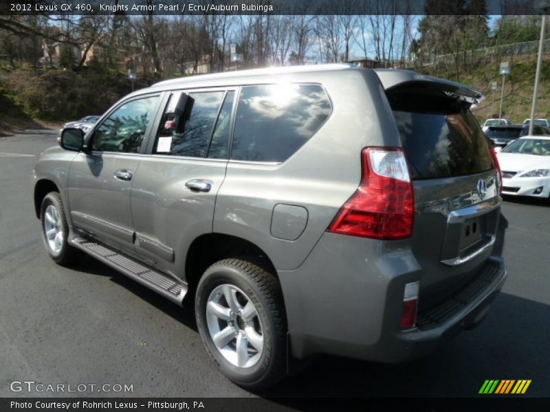 Knights Armor Pearl / Ecru/Auburn Bubinga 2012 Lexus GX 460