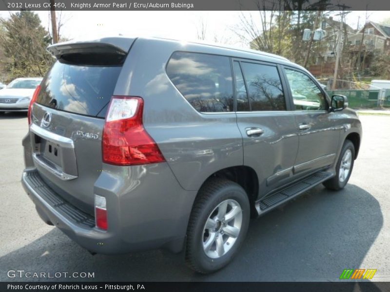 Knights Armor Pearl / Ecru/Auburn Bubinga 2012 Lexus GX 460