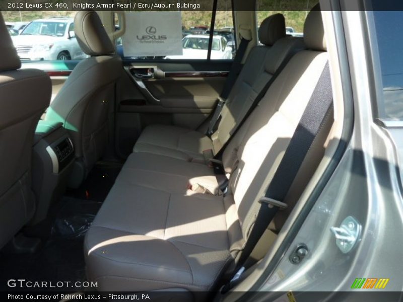 Knights Armor Pearl / Ecru/Auburn Bubinga 2012 Lexus GX 460
