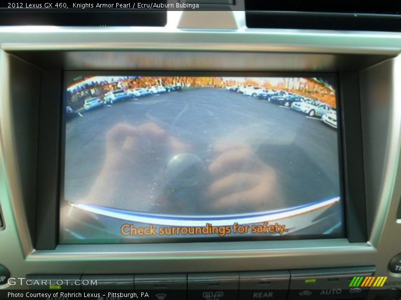 Knights Armor Pearl / Ecru/Auburn Bubinga 2012 Lexus GX 460