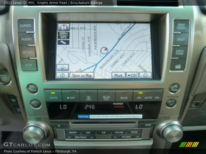 Knights Armor Pearl / Ecru/Auburn Bubinga 2012 Lexus GX 460