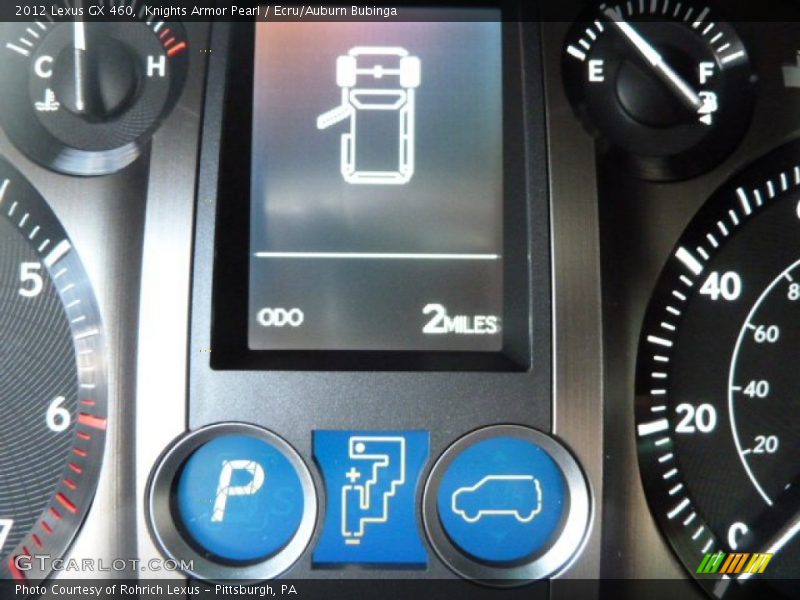 Knights Armor Pearl / Ecru/Auburn Bubinga 2012 Lexus GX 460