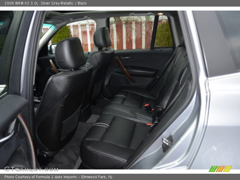 Silver Grey Metallic / Black 2006 BMW X3 3.0i