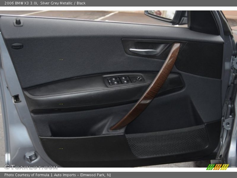 Silver Grey Metallic / Black 2006 BMW X3 3.0i