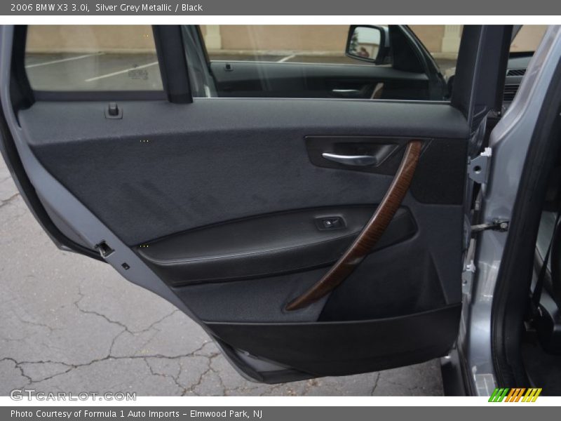 Silver Grey Metallic / Black 2006 BMW X3 3.0i