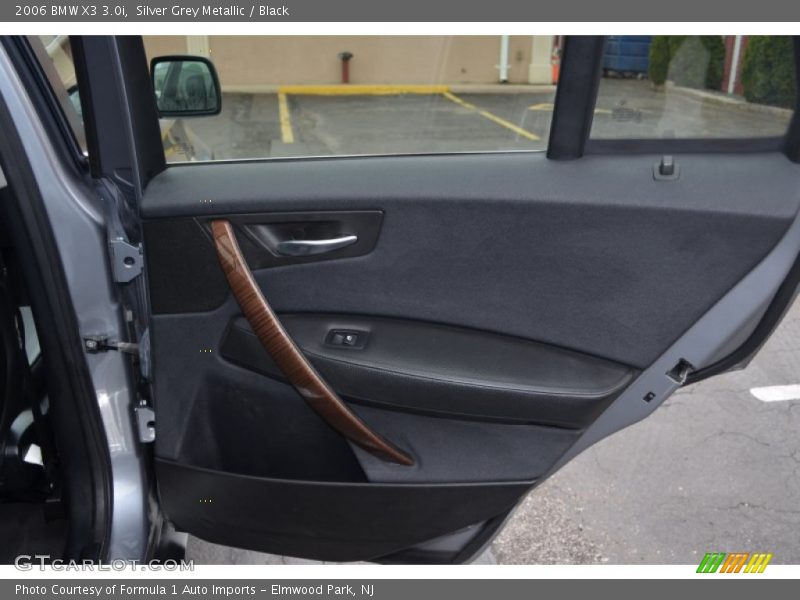 Silver Grey Metallic / Black 2006 BMW X3 3.0i