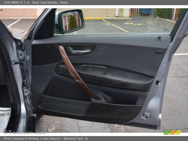 Silver Grey Metallic / Black 2006 BMW X3 3.0i