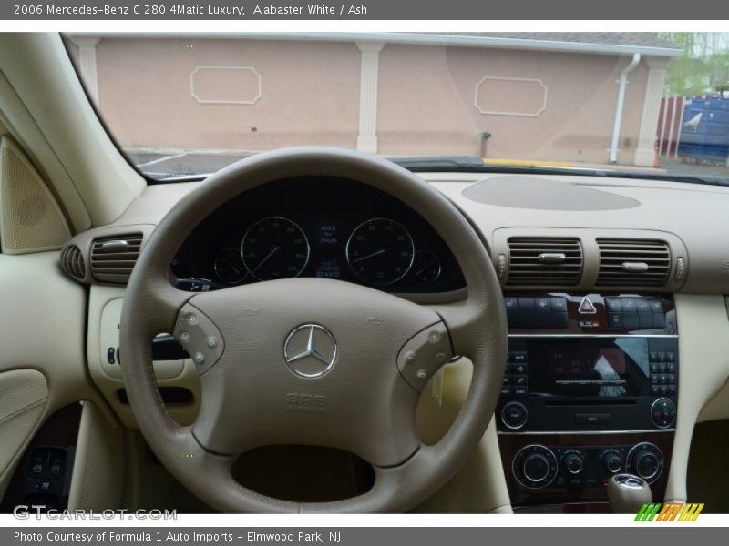 Alabaster White / Ash 2006 Mercedes-Benz C 280 4Matic Luxury