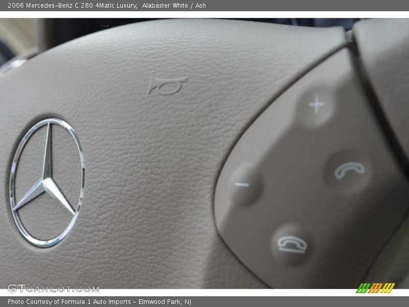 Alabaster White / Ash 2006 Mercedes-Benz C 280 4Matic Luxury