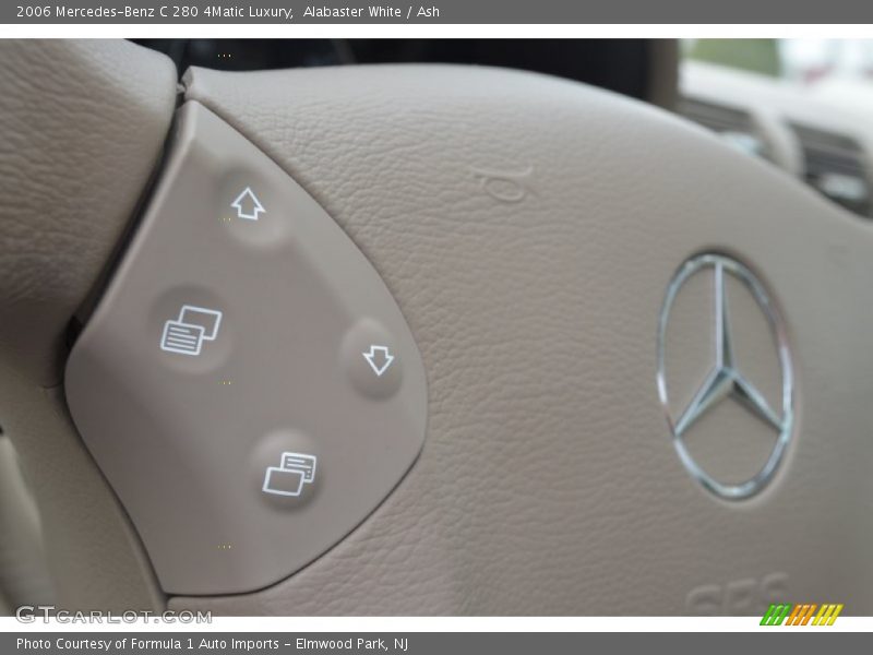 Alabaster White / Ash 2006 Mercedes-Benz C 280 4Matic Luxury