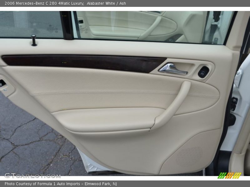 Alabaster White / Ash 2006 Mercedes-Benz C 280 4Matic Luxury