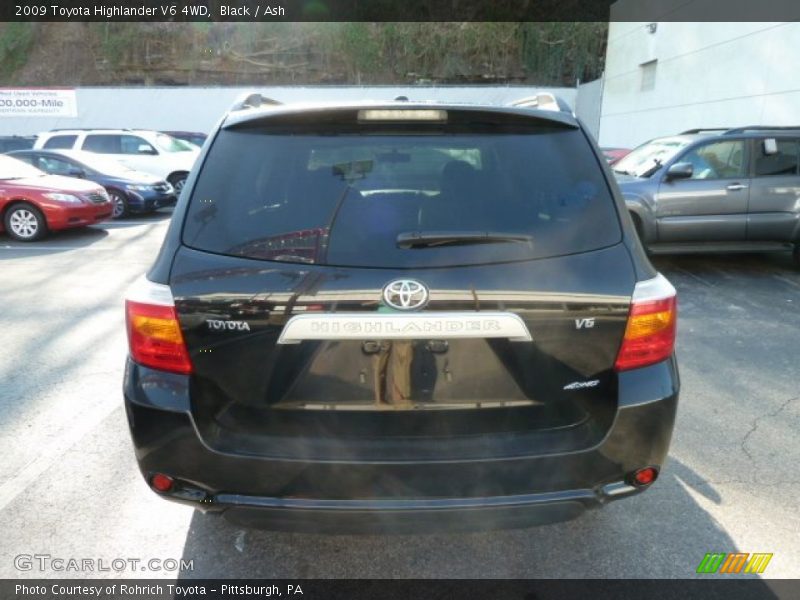 Black / Ash 2009 Toyota Highlander V6 4WD