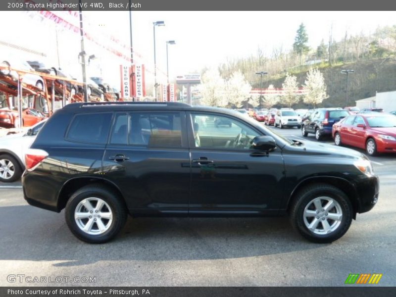 Black / Ash 2009 Toyota Highlander V6 4WD