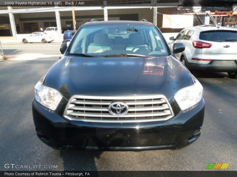 Black / Ash 2009 Toyota Highlander V6 4WD