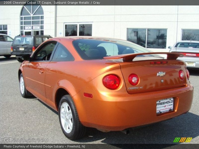 Sunburst Orange Metallic / Gray 2006 Chevrolet Cobalt LT Coupe