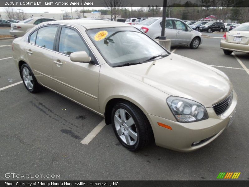 Light Almond Beige / Beige 2008 Kia Optima LX